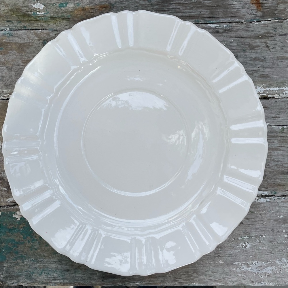 Metasco Japan white 13”serving platter plate